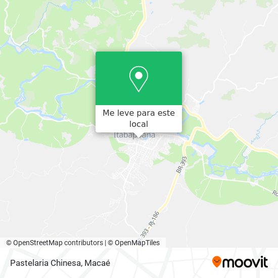 Pastelaria Chinesa mapa