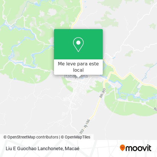 Liu E Guochao Lanchonete mapa
