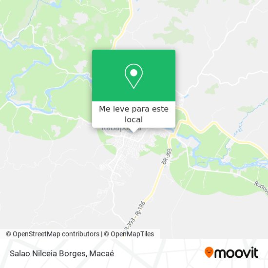 Salao Nilceia Borges mapa