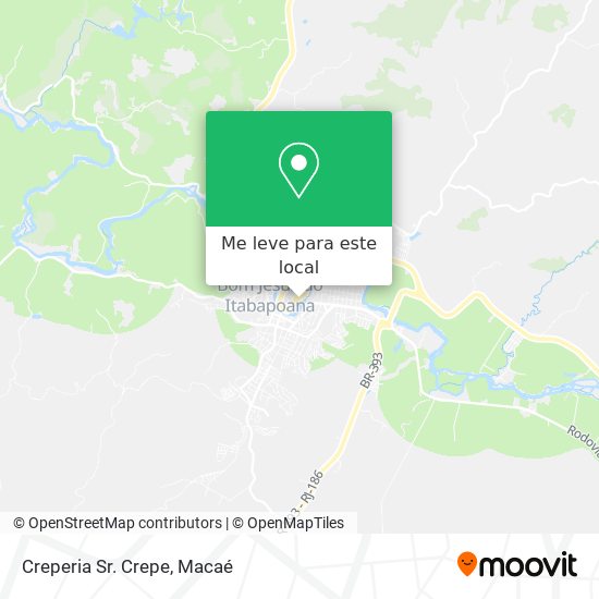 Creperia Sr. Crepe mapa