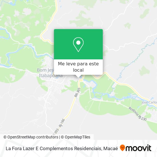 La Fora Lazer E Complementos Residenciais mapa