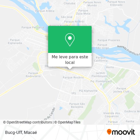 Bucg-Uff mapa