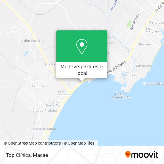 Top Clínica mapa