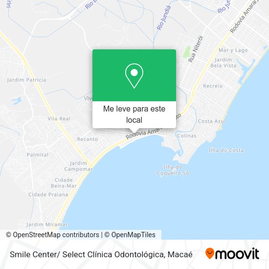 Smile Center/ Select Clínica Odontológica mapa