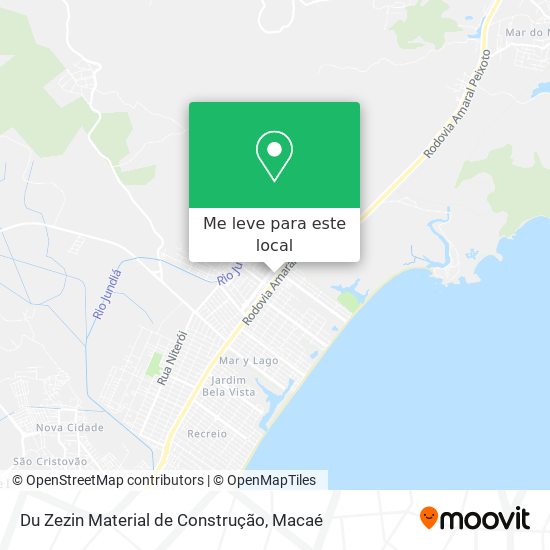 Du Zezin Material de Construção mapa