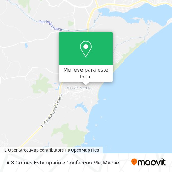 A S Gomes Estamparia e Confeccao Me mapa