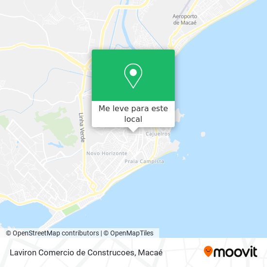 Laviron Comercio de Construcoes mapa