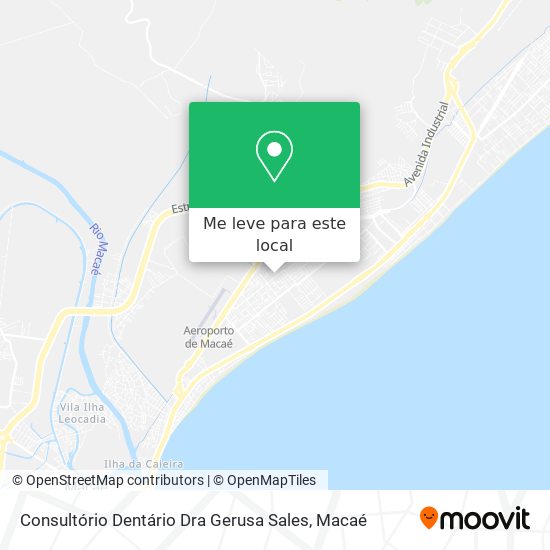 Consultório Dentário Dra Gerusa Sales mapa