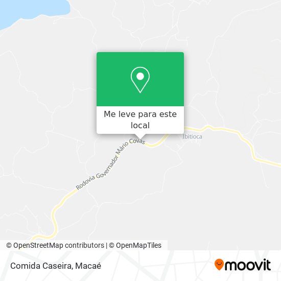 Comida Caseira mapa