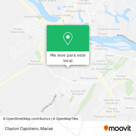 Clayton Capoteiro mapa