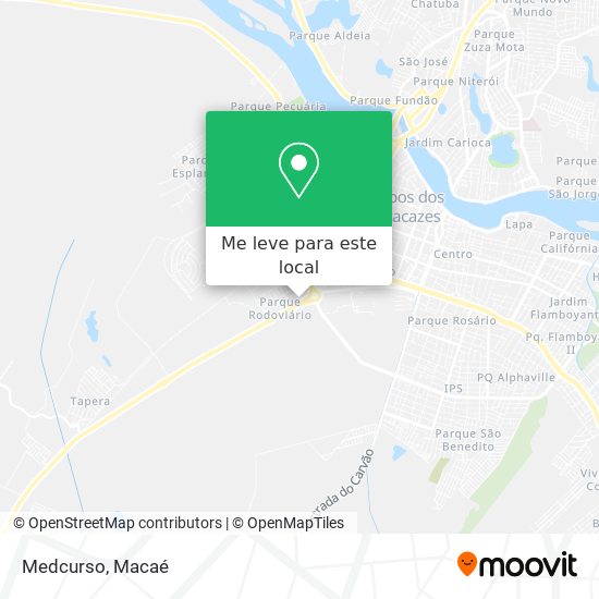 Medcurso mapa