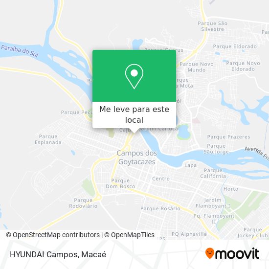 HYUNDAI Campos mapa