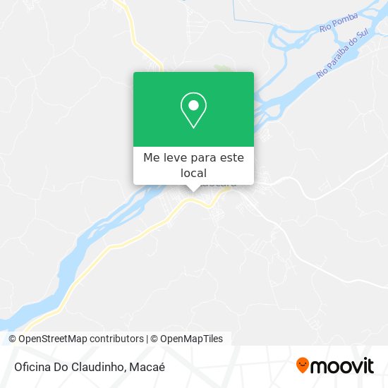 Oficina Do Claudinho mapa