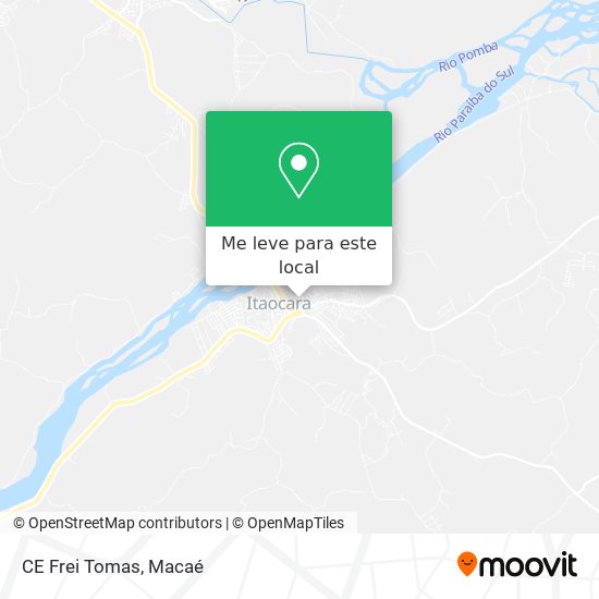 CE Frei Tomas mapa