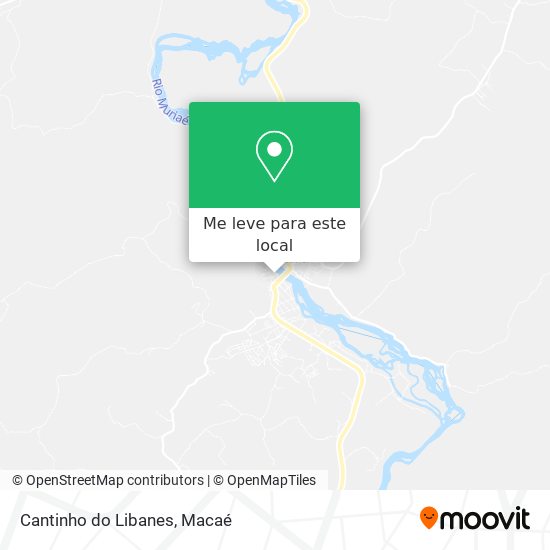 Cantinho do Libanes mapa