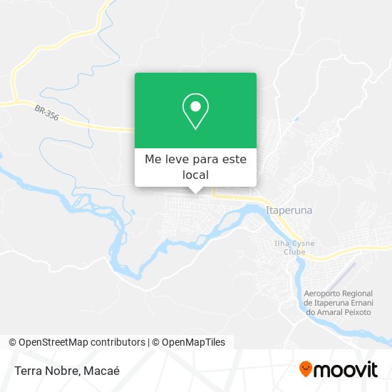 Terra Nobre mapa