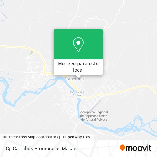 Cp Carlinhos Promocoes mapa