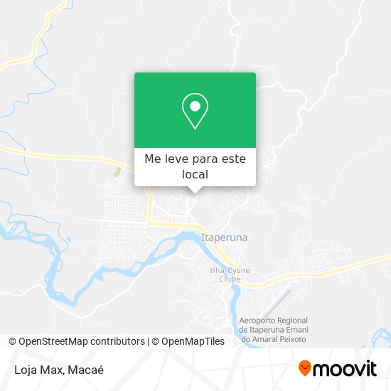 Loja Max mapa