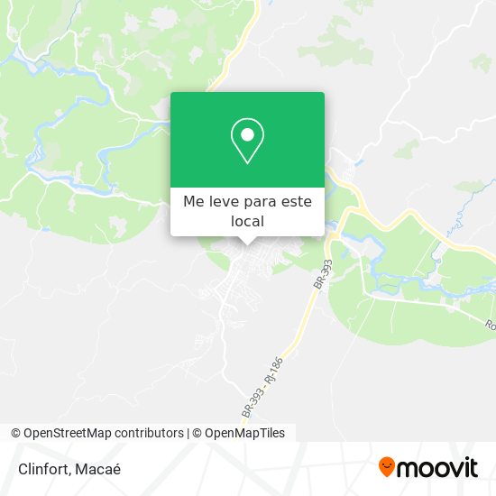 Clinfort mapa