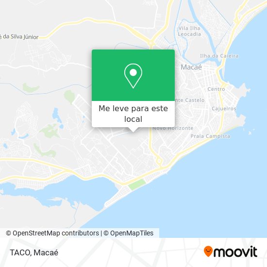 TACO mapa