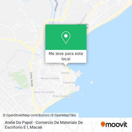 Atelie Do Papel - Comercio De Materiais De Escritorio E I mapa