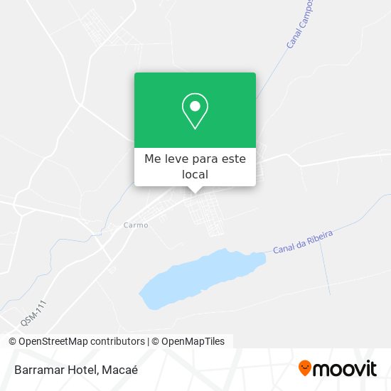 Barramar Hotel mapa
