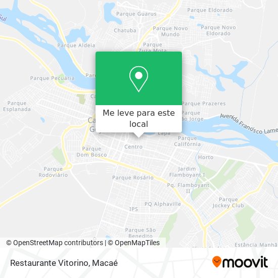 Restaurante Vitorino mapa