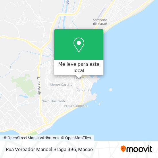 Rua Vereador Manoel Braga 396 mapa