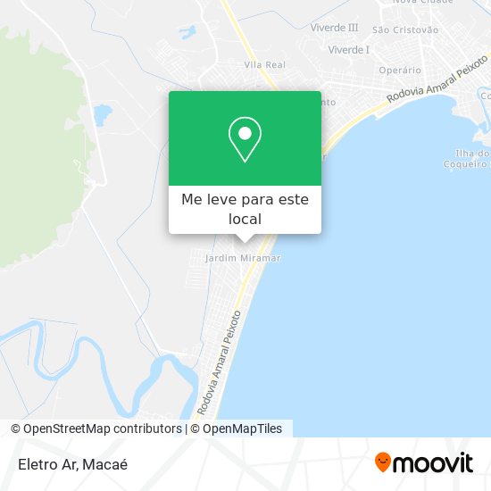 Eletro Ar mapa