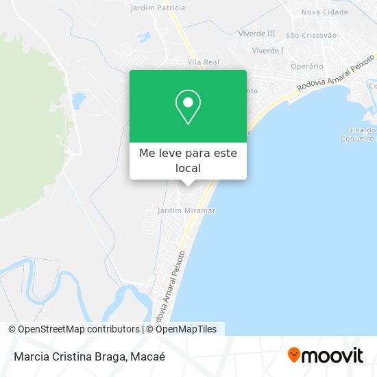 Marcia Cristina Braga mapa