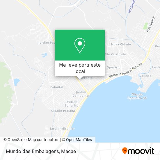 Mundo das Embalagens mapa
