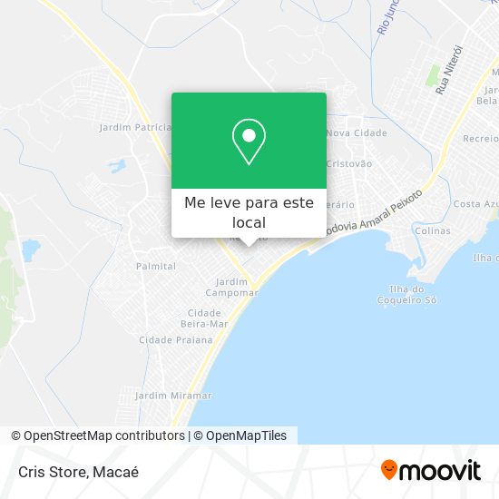 Cris Store mapa