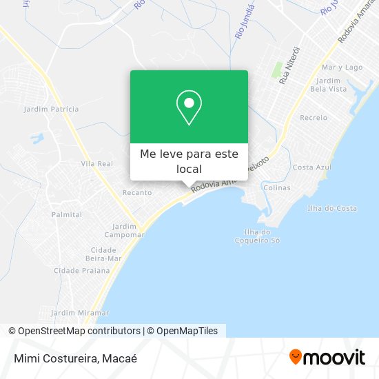Mimi Costureira mapa