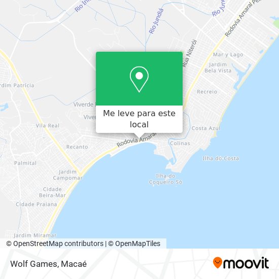 Wolf Games mapa