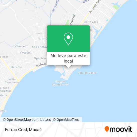 Ferrari Cred mapa