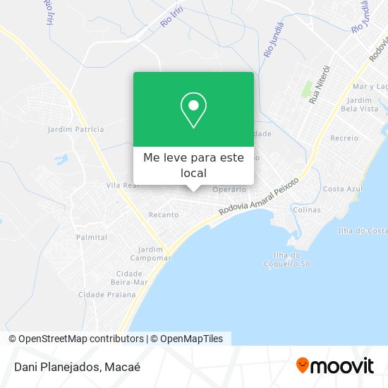 Dani Planejados mapa
