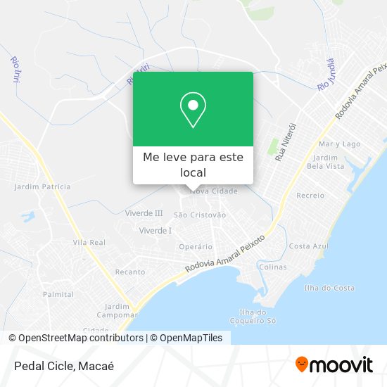 Pedal Cicle mapa