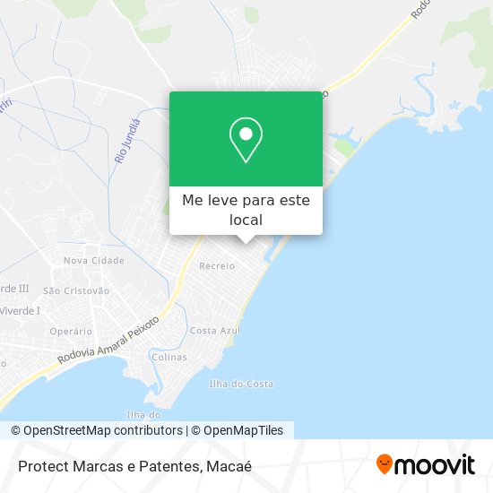 Protect Marcas e Patentes mapa