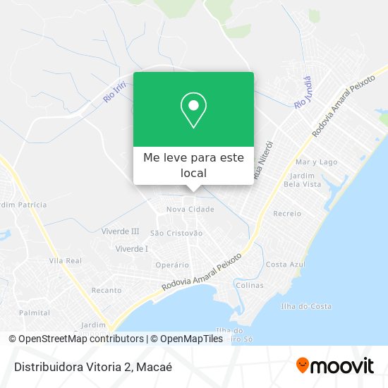 Distribuidora Vitoria 2 mapa