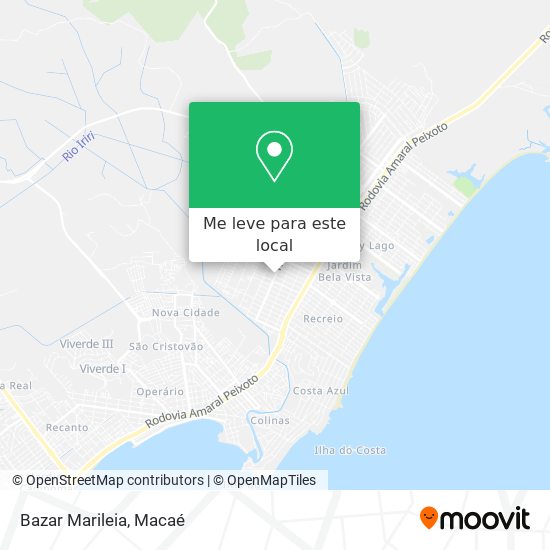 Bazar Marileia mapa