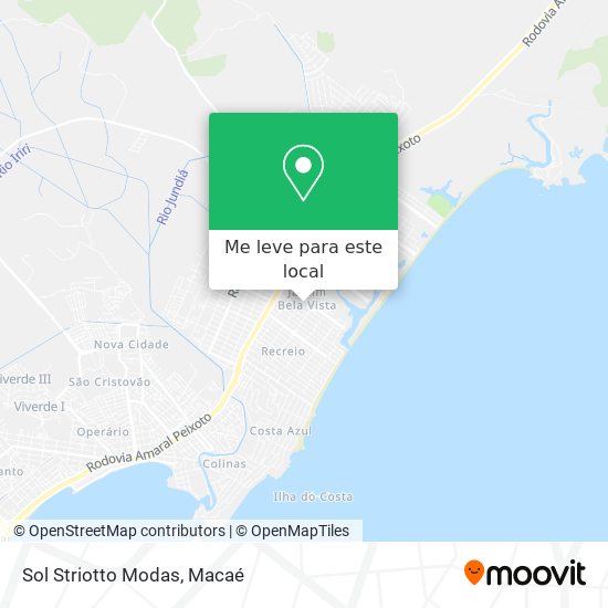 Sol Striotto Modas mapa