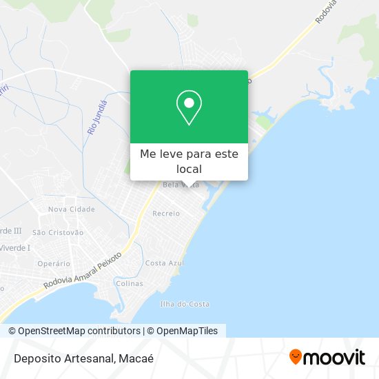 Deposito Artesanal mapa