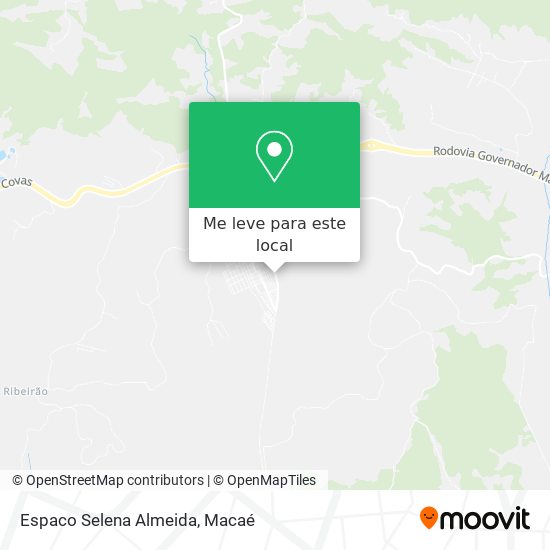 Espaco Selena Almeida mapa