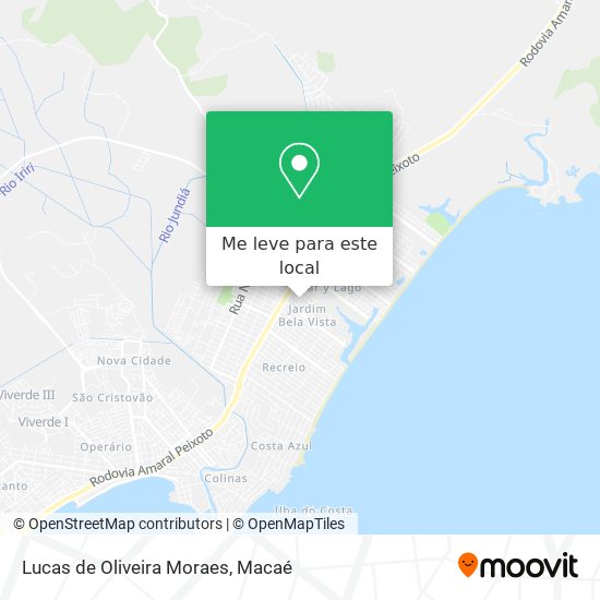 Lucas de Oliveira Moraes mapa