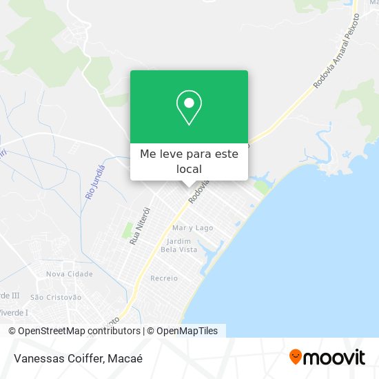 Vanessas Coiffer mapa
