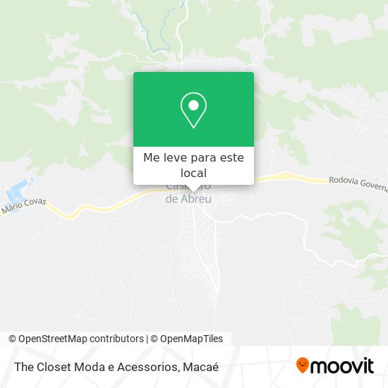 The Closet Moda e Acessorios mapa
