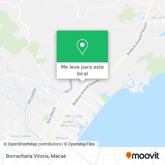 Borracharia Vitoria mapa