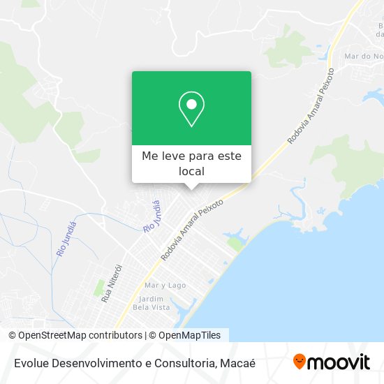 Evolue Desenvolvimento e Consultoria mapa