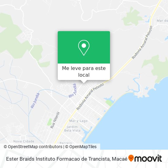 Ester Braids Instituto Formacao de Trancista mapa