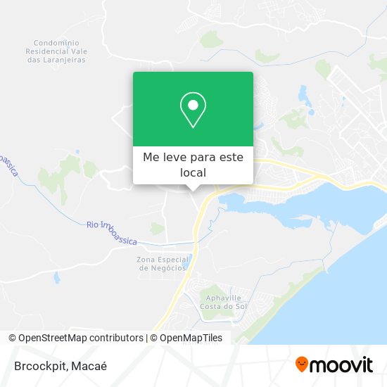 Brcockpit mapa